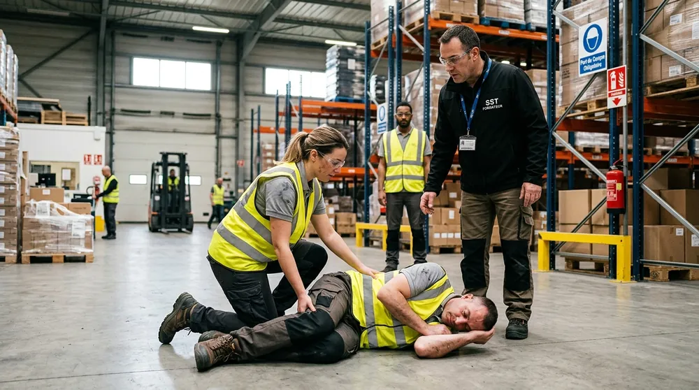 Apprentissage de la mise en Position Latérale de Sécurité (PLS) à Souillac